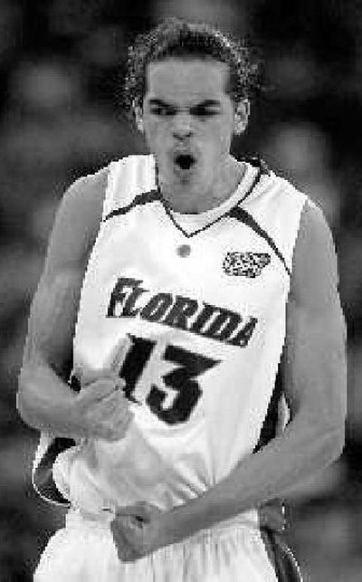 
Writers gave the defending national champs and current No. 1 Gators a  No. 3 overall seed in a mock bracket. 
 (Associated Press / The Spokesman-Review)