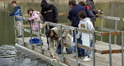 
Children's fishing events and free-fishing dates are coming up. 
 (Dan Pelle / The Spokesman-Review)
