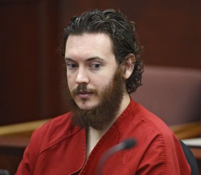 Aurora theater shooting suspect James Holmes in court in Centennial, Colo., on Tuesday. (Associated Press)
