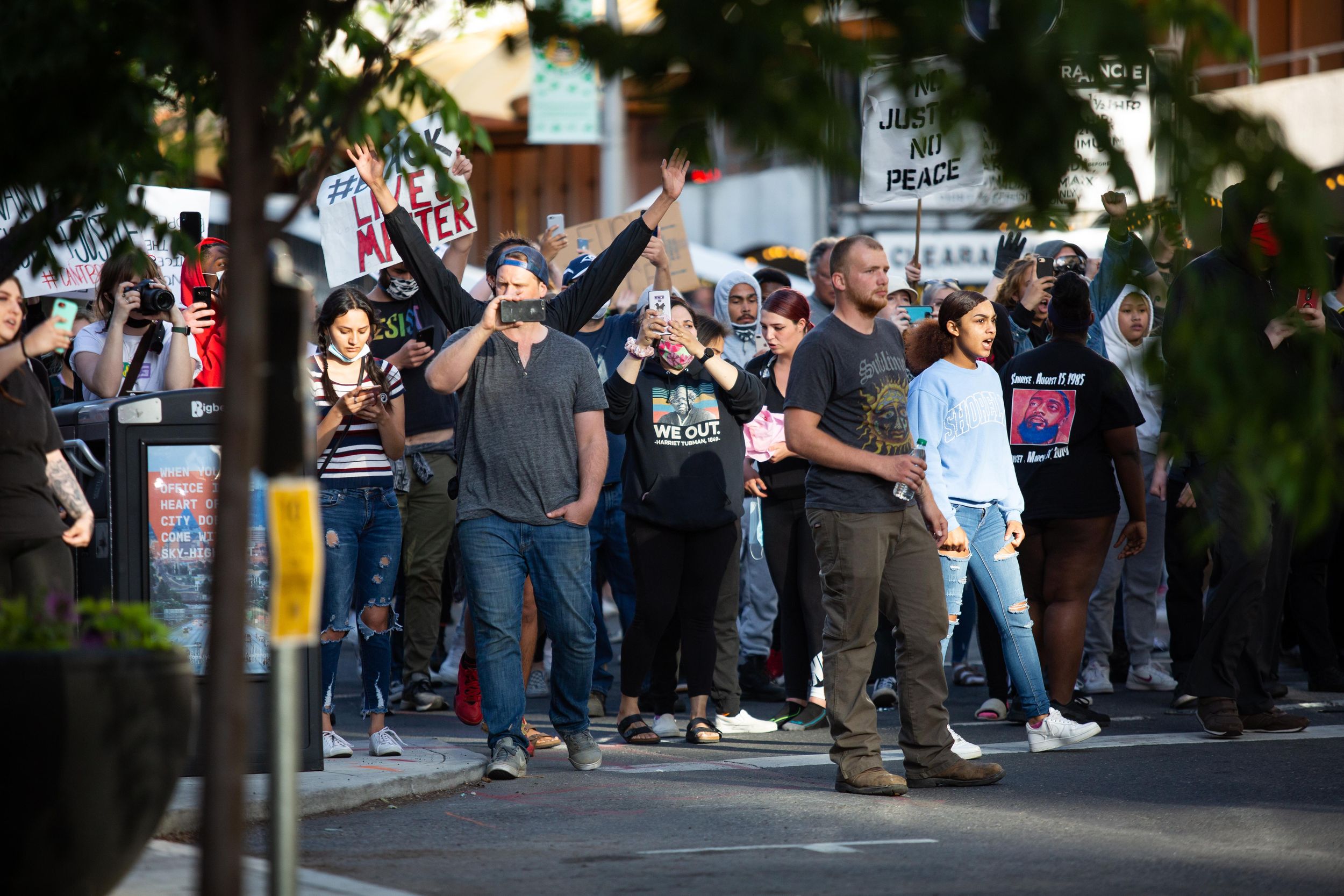 Peaceful protest turns into a riot in Spokane May 31, 2020 The