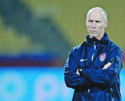 More than 8,000 Americans purchased tickets to see U.S. coach Bob Bradley’s team at the World Cup.  (Associated Press)