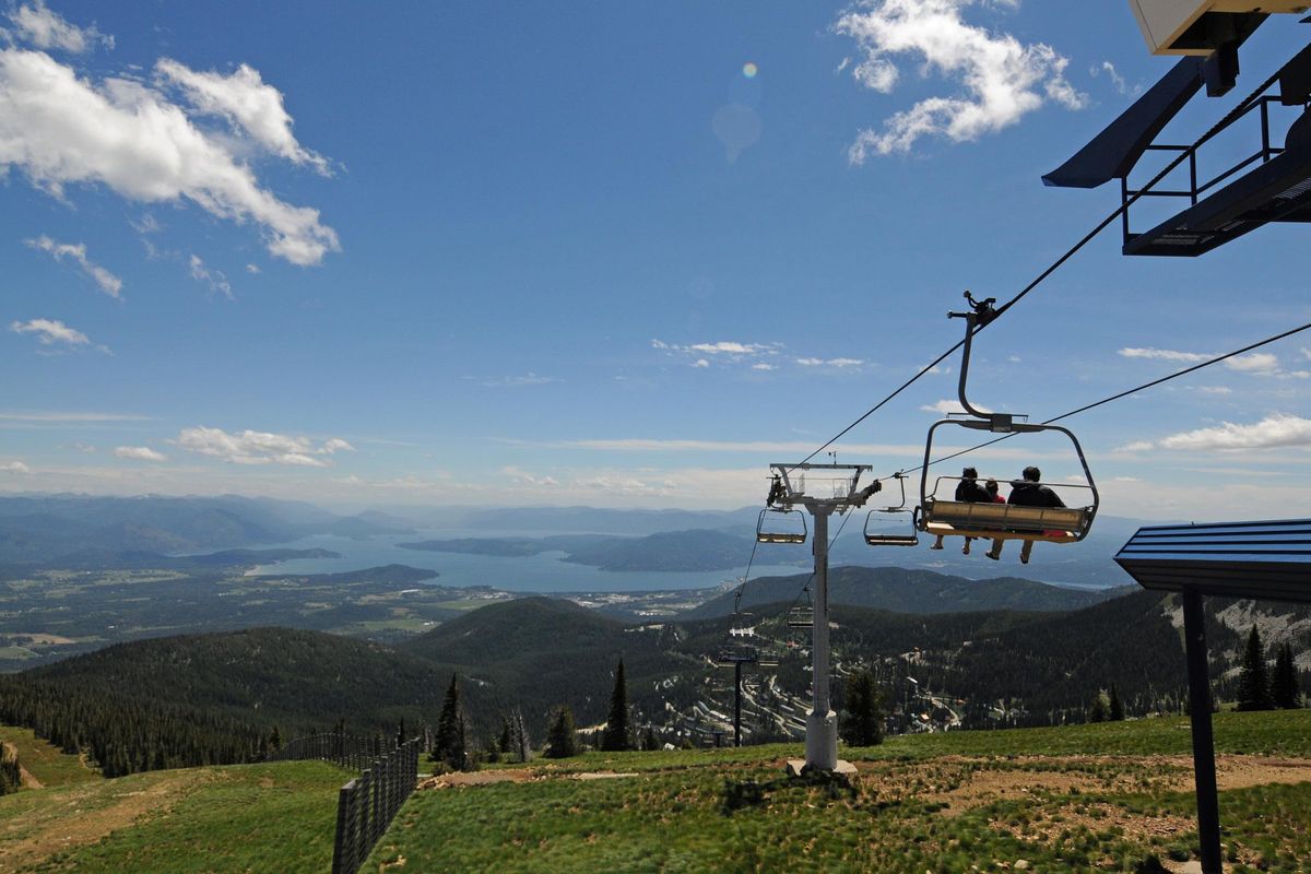 The Great Escape Chairlift at Schweitzer Mountain Resort. Fall Fest attendees can get in one last hike before the end of Schweitzer’s summer operations. (Schweitzer Mountain Resort)