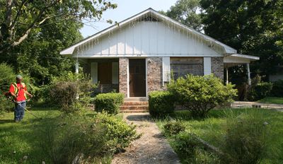 The boyhood home of former home run king Hank Aaron is to be made into a museum. (Associated Press / The Spokesman-Review)