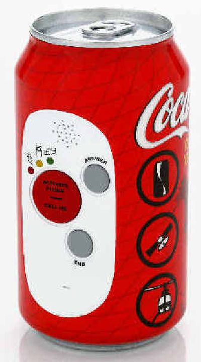 
A GPS-equipped can of Coca Cola.
 (Associated Press / The Spokesman-Review)