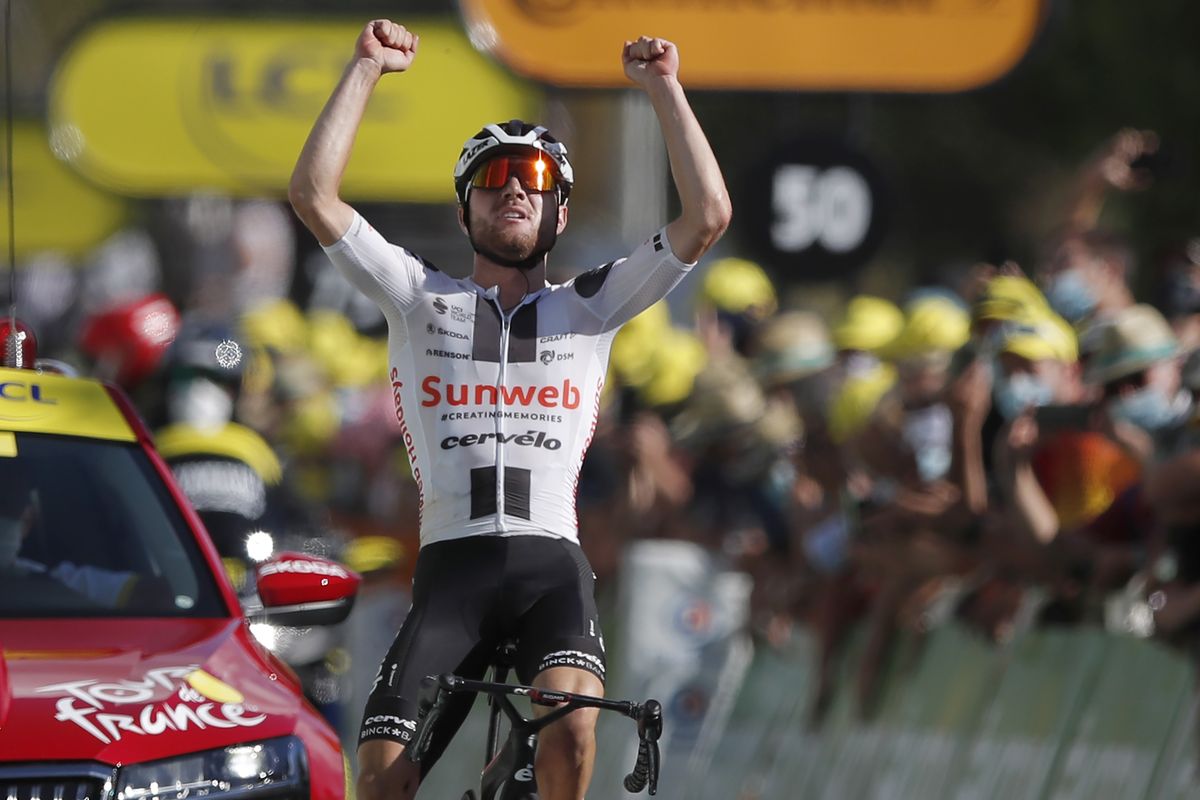 Tour de France rookie Marc Hirschi wins longest stage The Spokesman