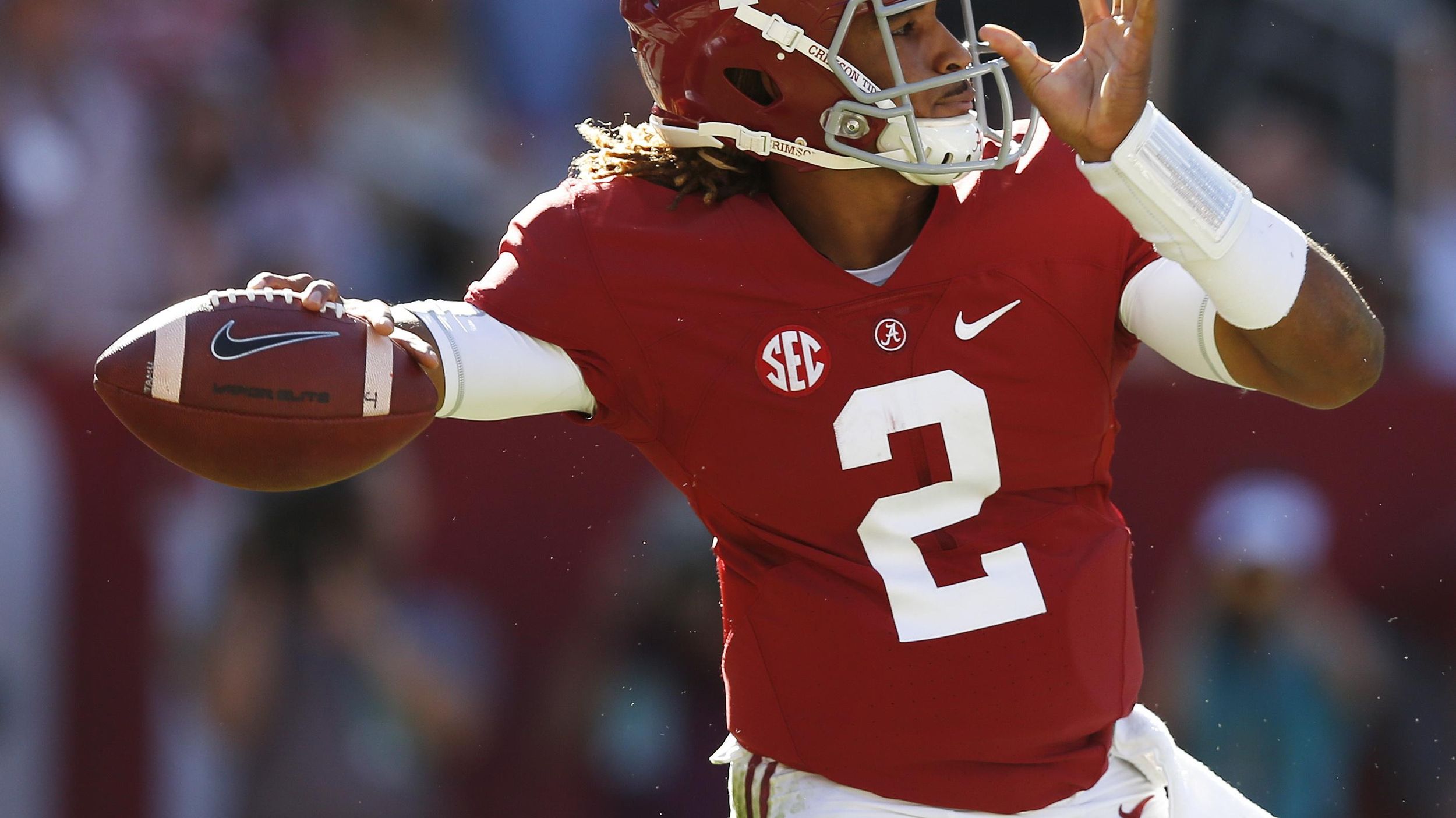 Alabama QB Jalen Hurts defying his age with playoff run