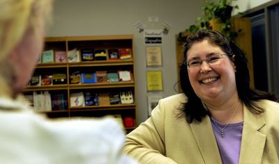 Gail Laferriere is  director of career services at North Idaho College Career Services Center. (Kathy Plonka / The Spokesman-Review)