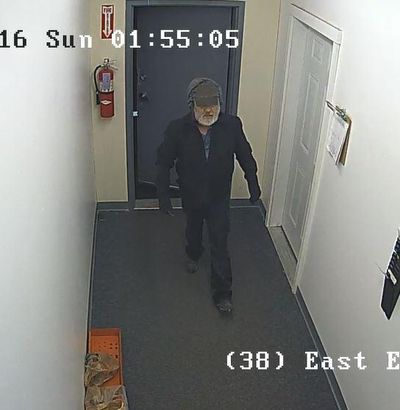 This man is suspected of burglarizing a marijuana business in the 1800 block of North Langley on May 22, 2016. (Spokane Police Department)