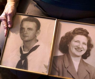 Ralph Wells and his wife, Irene, died within four days of each other in Hospice care earlier this month. Ralph was 93 and Irene was 99.  (Shawn Gust / Coeur d'Alene Press)