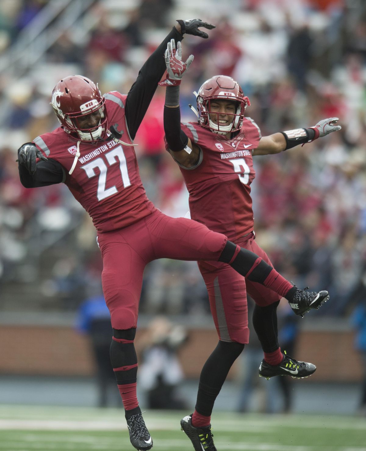 WSU's Marcellus Pippins had TD celebration plans go awry