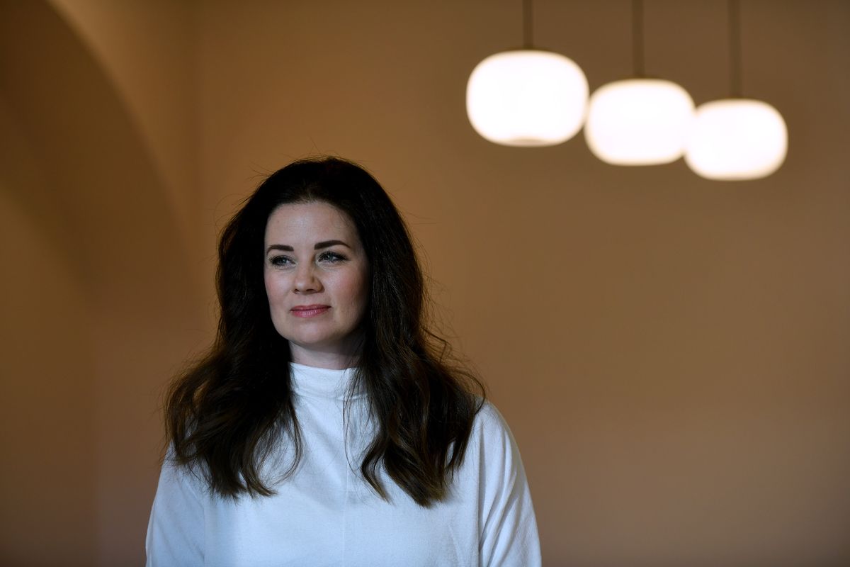 Angela Barnes, owner of Kvinna Breast Care, is photographed at the center in Liberty Lake on Friday. Kvinna uses specialized ultrasound screening technology for detecting breast cancer. (Kathy Plonka/The Spokesman-Review)