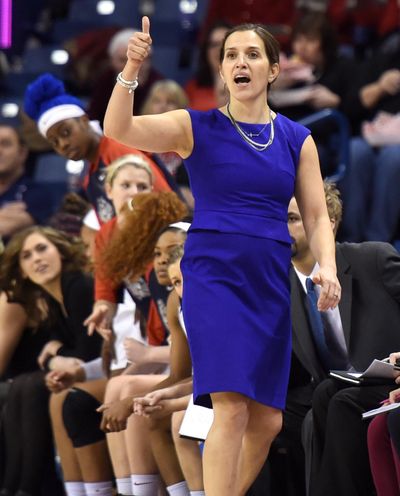 Gonzaga coach Lisa Fortier said she looked at her program “under the microscope” during the offseason. (Jesse Tinsley / The Spokesman-Review)