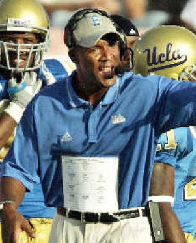 
UCLA coach Karl Dorrell hopes his Bruins are listening when Oklahoma comes to town. 
 (Associated Press / The Spokesman-Review)