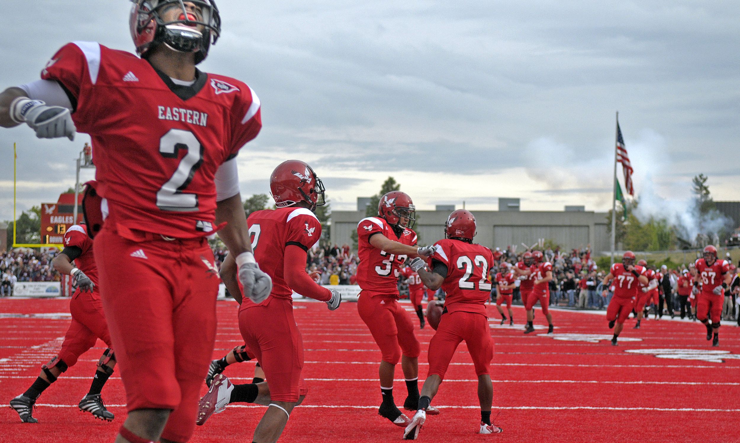 Eastern Washington University Eagles EWU Vive La Fete Game Day Red