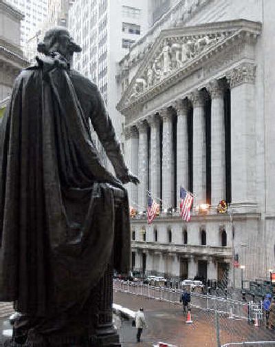 
The New York Stock Exchange, where members approved Tuesday the acquisition of Archipelago Holdings Inc.
 (Associated Press / The Spokesman-Review)