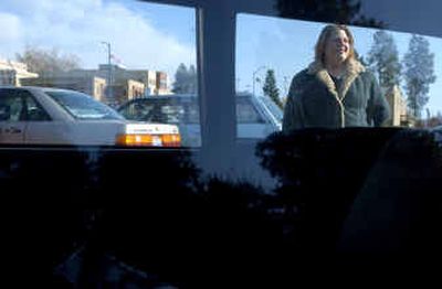 
Christina Draggoo was tired of waiting for the shuttle at the parking lot at Memorial Field to take her to classes at North Idaho College on Wednesday, so she said she had to start her search for a parking spot on her own. Starting Monday, students at North Idaho College won't have the option of parking at Memorial Field.   
 (Kathy Plonka / The Spokesman-Review)