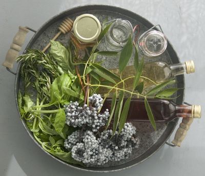 Vinegar has many useful purposes in addition to cooking. It cleans windows, tenderizes meat, brightens salads, neutralizes odors and even softens your laundry!  (Maryjane Butters / United Feature Syndicate, Inc. )