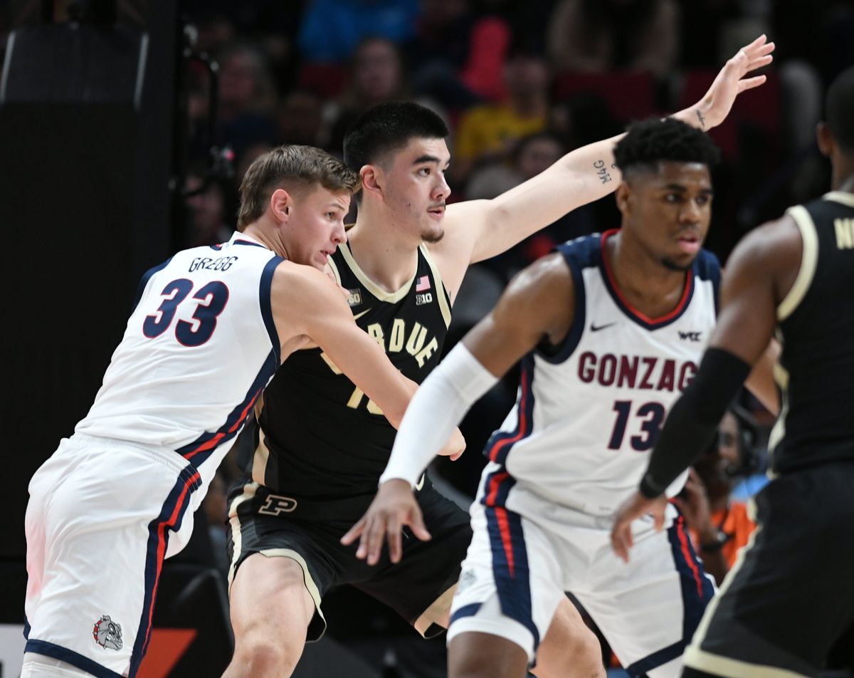 Gonzaga unable to keep pace with Zach Edey, Purdue in 8466 loss at