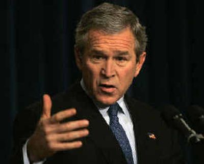 
President Bush may face strong opposition to any radical overhaul of the tax code.
 (Associated Press / The Spokesman-Review)