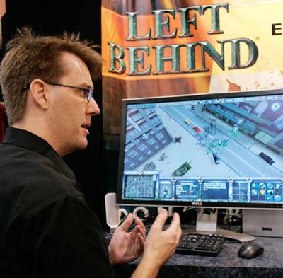 
 Left Behind Games marketing director Greg Bauman explains how 