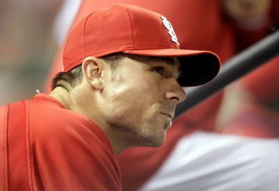 Rick Ankiel saw his career flash before his eyes. (Associated Press / The Spokesman-Review)