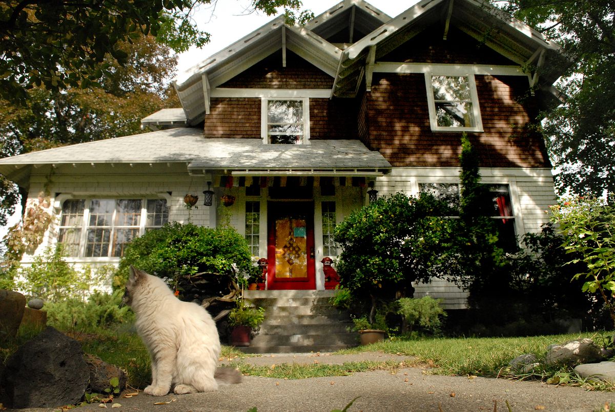The Padma Ling Buddhist meditation center on the South Hill.  (Brian Plonka / The Spokesman-Review)