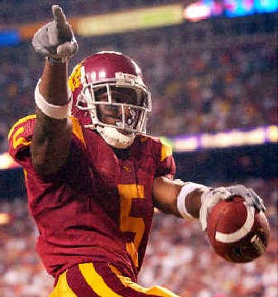
 Reggie Bush's three touchdowns should help keep Southern California at the top of the polls.
 (Associated Press / The Spokesman-Review)