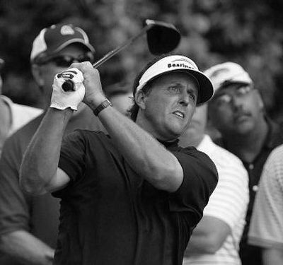 
An optimistic Phil Mickelson looks forward to possibilities in the near future with his new swing coach. 
 (Associated Press / The Spokesman-Review)