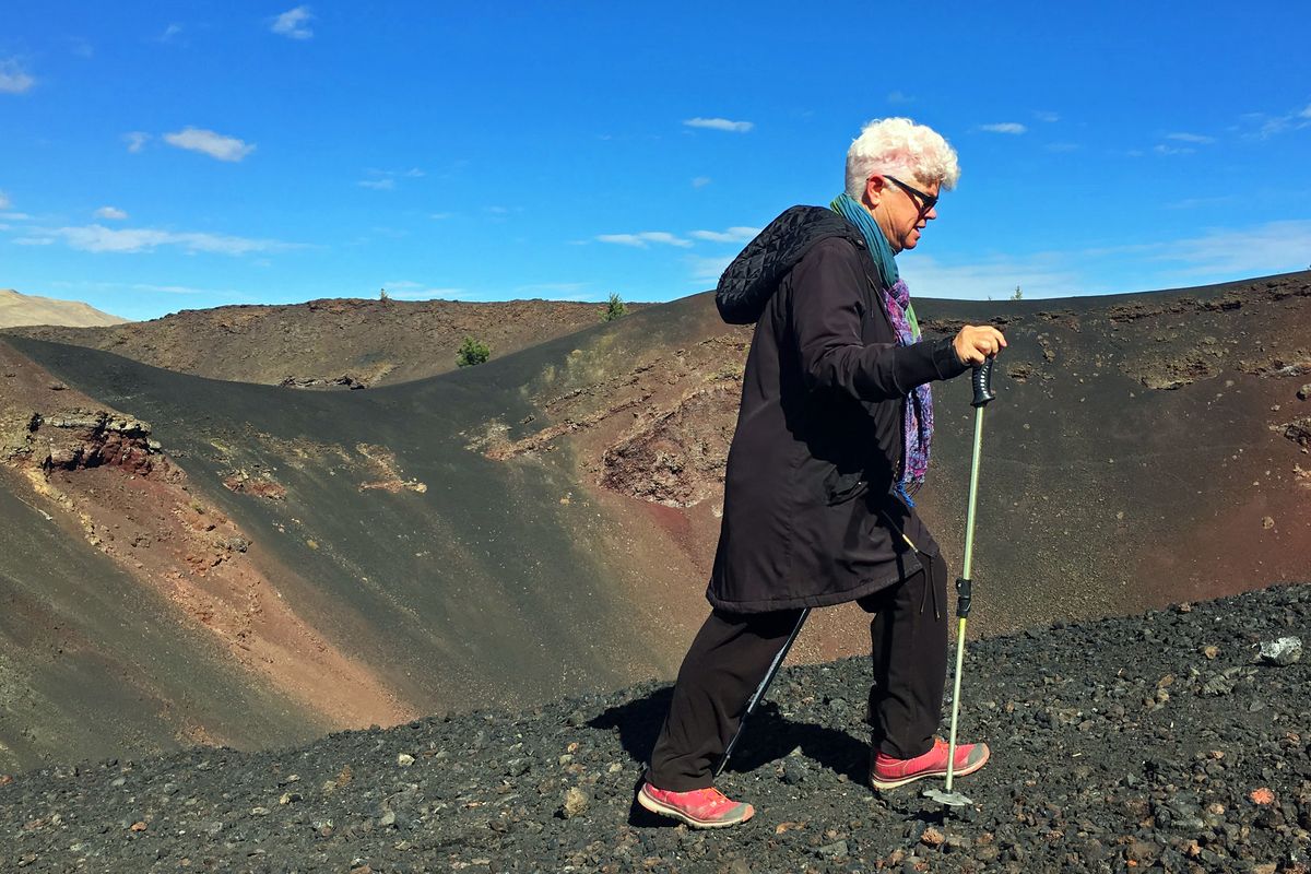 Hiking Craters of the Moon National Monument in 2018. (John Nelson)