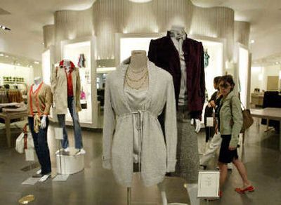 
Gap employees look around the Forth & Towne store in the Palisades Center in West Nyack, N.Y. Forth & Towne is a new store owned by Gap and aimed at women 35 and up.
 (Associated Press / The Spokesman-Review)