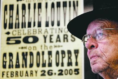 
Grand Ole Opry member Charlie Louvin is shown recently in his Nashville, Tenn., museum.
 (Associated Press / The Spokesman-Review)