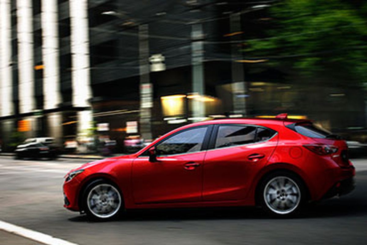 Available in sedan and hatchback body styles, the 3 was fully made-over for 2014. It received striking new sheet metal, a pair of vigorous yet efficient four-cylinder engines and a new lightweight, high-strength chassis. (Mazda)