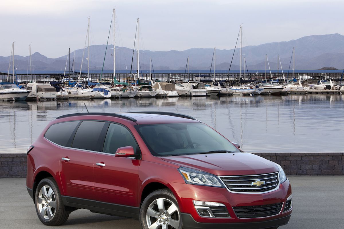 With legitimate seating for eight, the Traverse was — and is — the largest rig around that’s not a truck-based SUV. (Chevrolet)