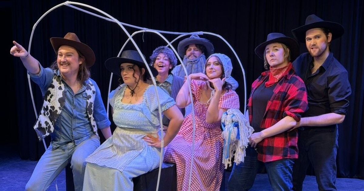 'The show must go on': Spokane actors flee fire on stage and off in 'Trail to Oregon' musical