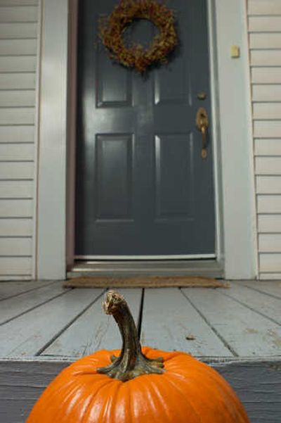 
First thing, the morning after Halloween, check the house and wash off any debris.
 (clipart.com / The Spokesman-Review)