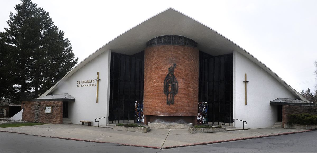 St. Charles Catholic Church, built in 1961, will host a free lecture about Spokane’s role in mid-century modern architecture.