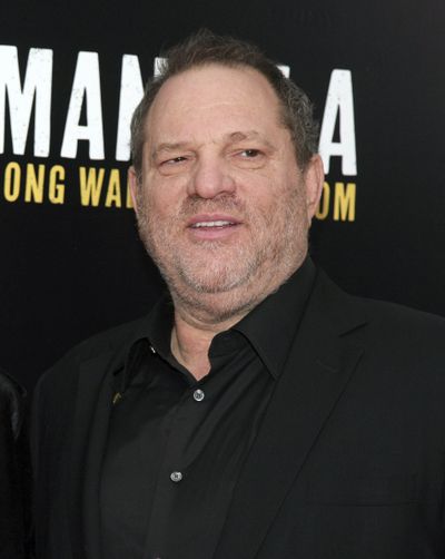 In this Nov. 25, 2013 file photo, producer Harvey Weinstein attends a screening of 