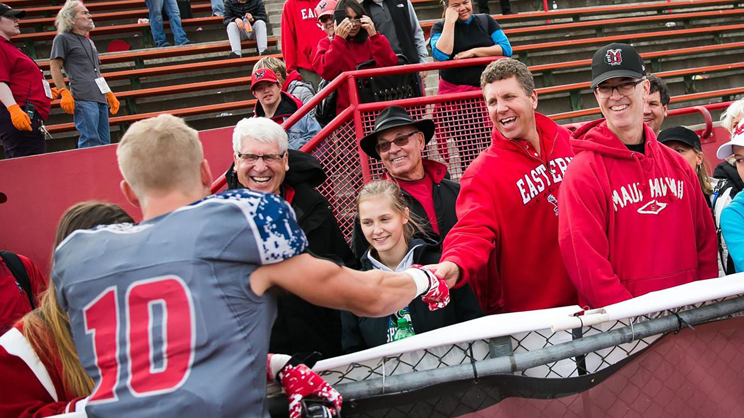 Cooper Kupp's parents enjoying his ride to the Super Bowl