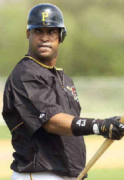 
 Outfielder Raul Mondesi, who began the season with the Pirates, will now ply his trade in Anaheim.  Outfielder Raul Mondesi, who began the season with the Pirates, will now ply his trade in Anaheim. 
 (Associated PressAssociated Press / The Spokesman-Review)