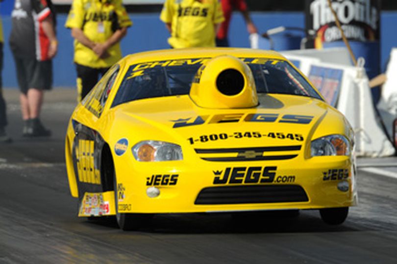 NHRA Pro Stock points leader, Jeg Coughlin, heads to St. Louis in hopes of another final round victory. (Photo courtesy of NHRA) (The Spokesman-Review)