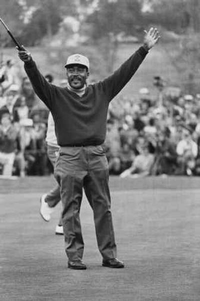 
Charlie Sifford tasted the thrill of victory by winning the Los Angeles Open in 1969.
 (Associated Press / The Spokesman-Review)