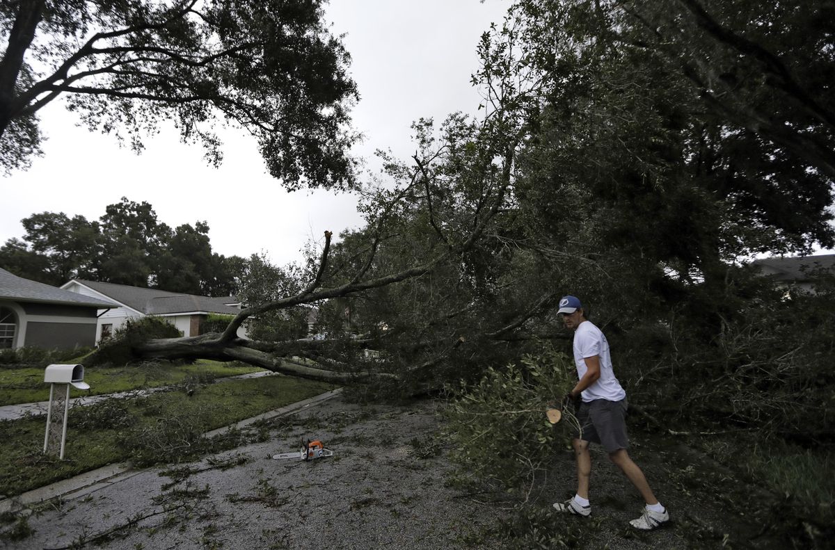 Irma Moves Into Georgia - Sept. 11, 2017 