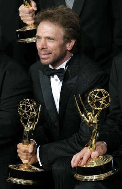 
Executive producer Jerry Bruckheimer, who won an Emmy for outstanding reality-competition program for his work on 