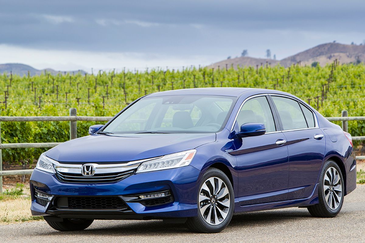 Honda’s clean-energy flagship is the 2017 Accord Hybrid, which returns to the market following a year-long sabbatical. (Honda)