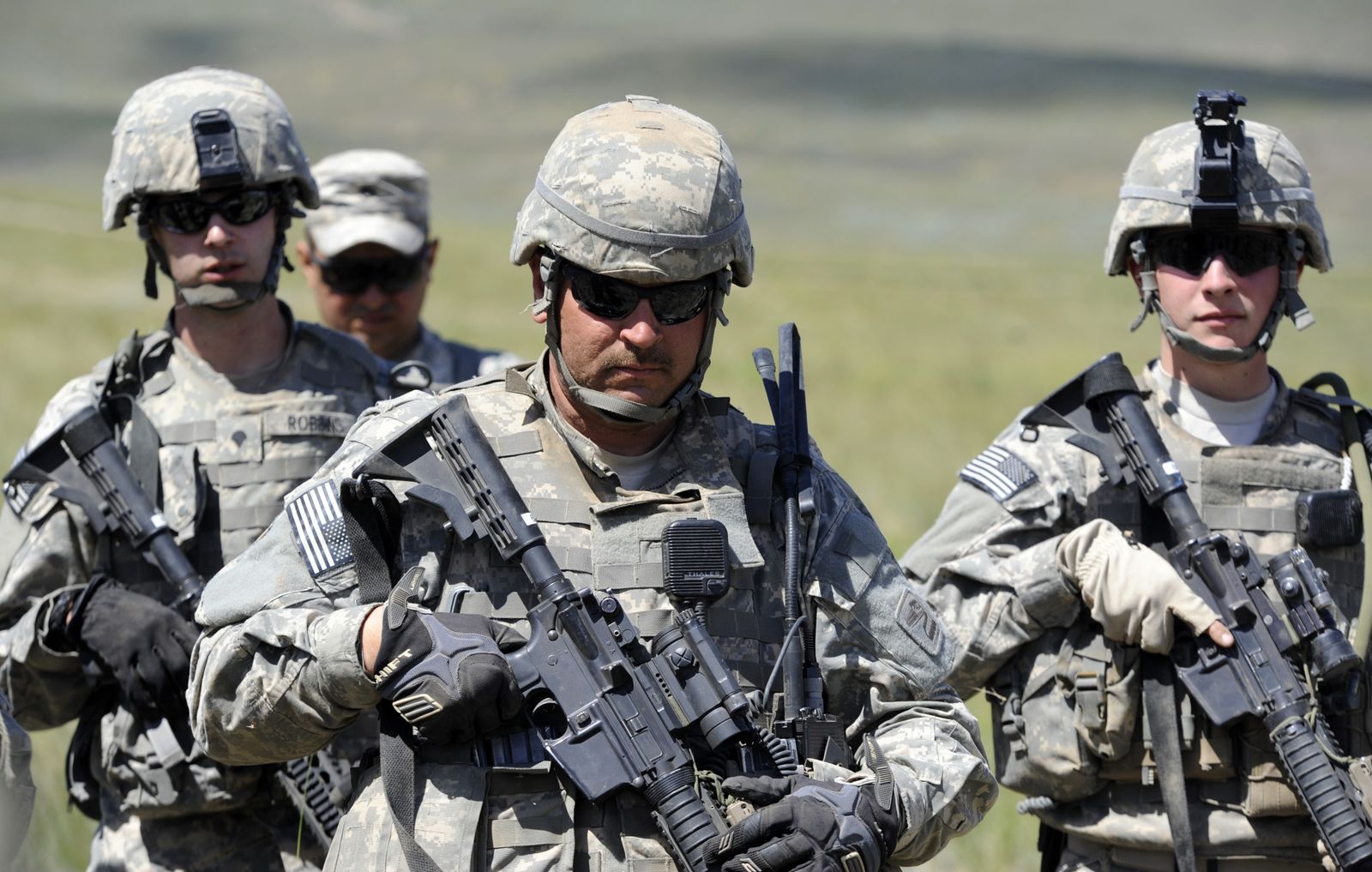 National Guardsmen in training - June 12, 2013 | The Spokesman-Review