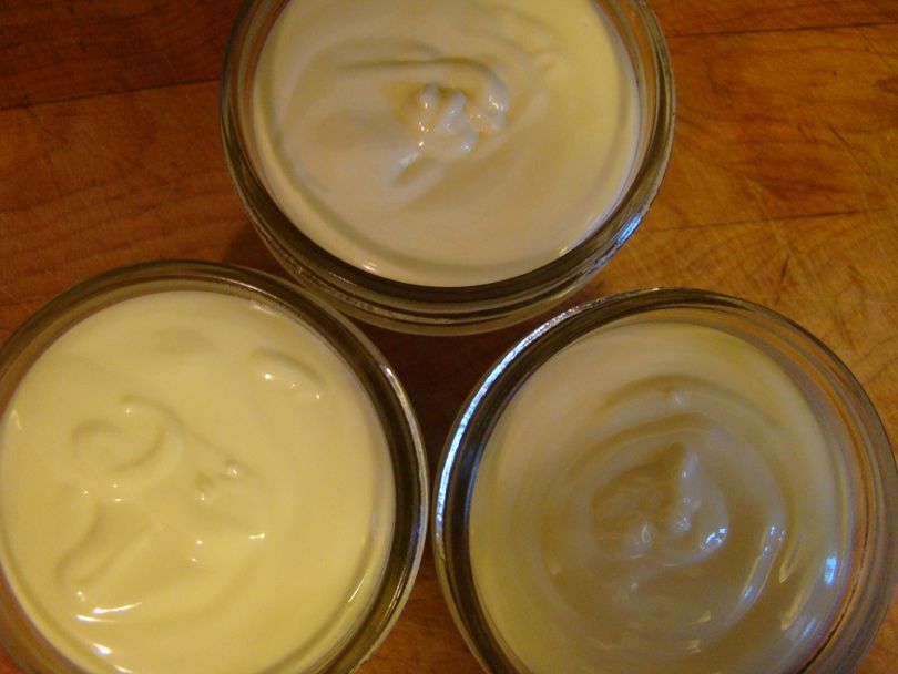 Homemade hand lotion--ready to use. (Maggie Bullock)