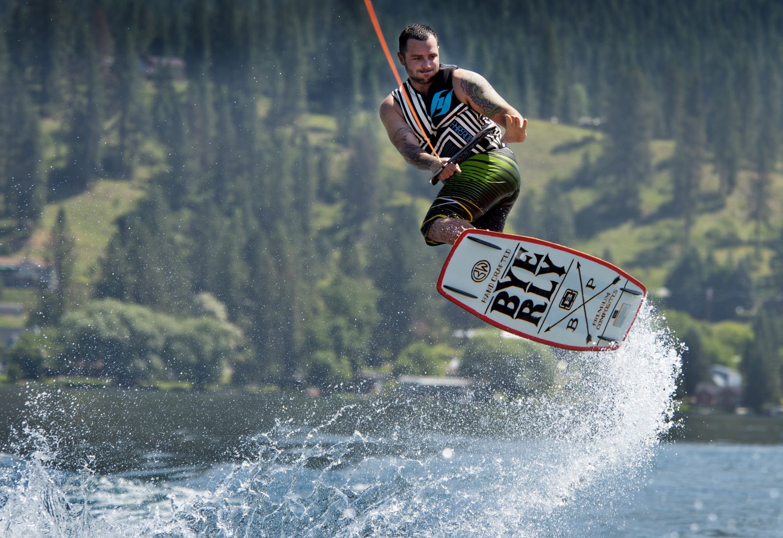 Wakeboarding with Ricky Krieger July 17, 2014 The SpokesmanReview