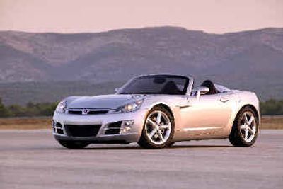 
Saturn's newest addition, a sporty roadster called the Sky, will make its debut at next week's media preview for the North American Auto Show in Detroit.
 (Associated Press / The Spokesman-Review)