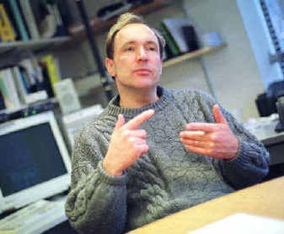 Tim Berners-Lee received a $1.2 million cash prize Tuesday for creating the World Wide Web. He was named the winner of the first Millennium Technology Prize.
(Associated Press / The Spokesman-Review)