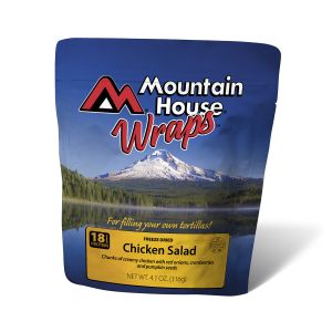 Leave the stove at home and simply use cold water with this new freeze-dried entree.